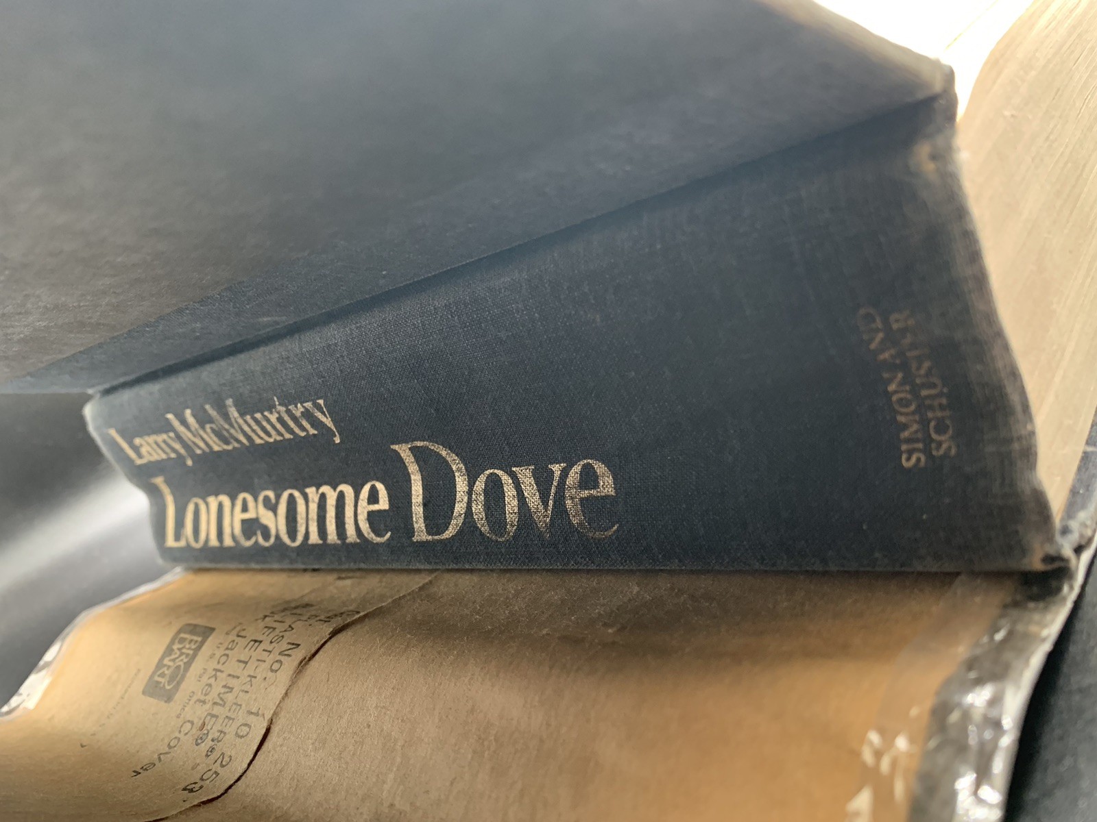 Lonesome Dove by Larry McMurtry (1985, Hardcover) 1st Edition/4th Print