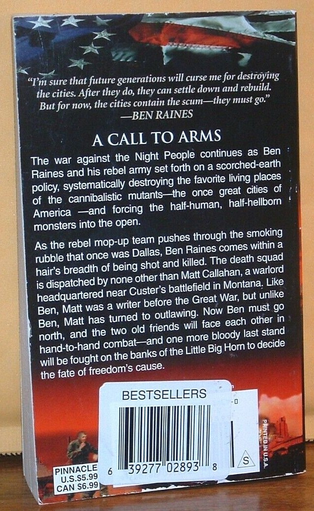 WILLIAM W.JOHNSTONE Death In The Ashes Book #11 *NFINE* PB BEN RAINES paperback