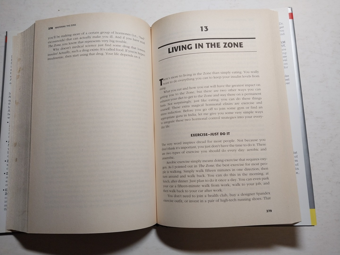 Mastering the Zone : The Next Step in Achieving SuperHealth and Permanent Fat…