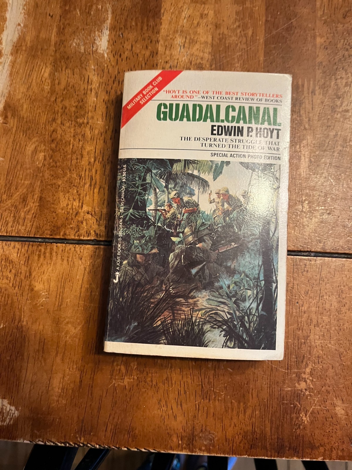 GUADALCANAL BY EDWIN P. HOYT PB 1982