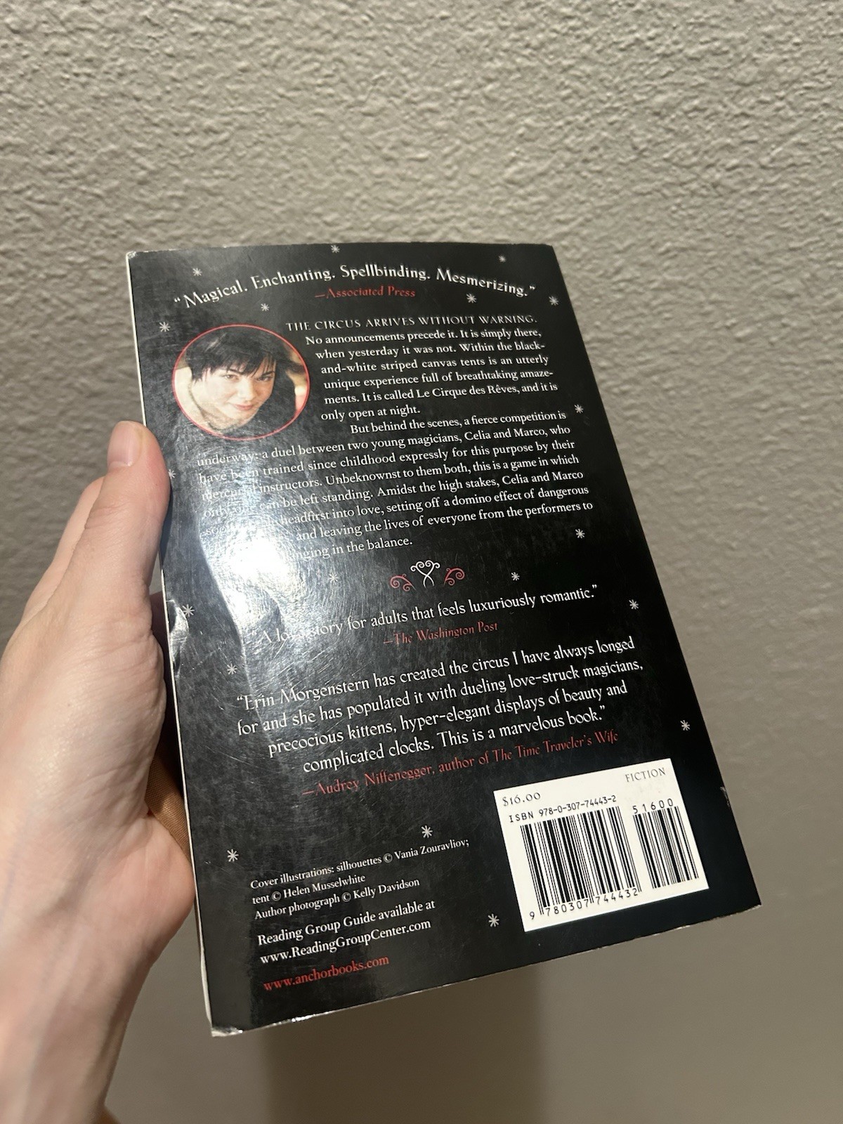 The Night Circus Paperback Book By Erin Morgenstern
