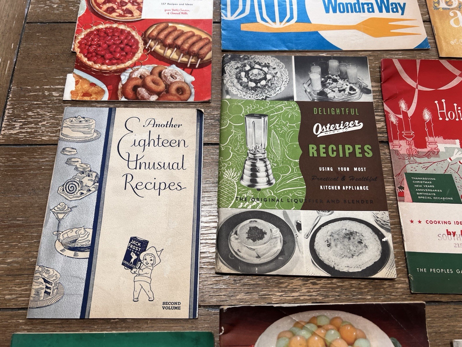 30s 40s 50s 60s Lot Of 15 Vtg Recipe Booklets Cookbook Pamphlet Advertising