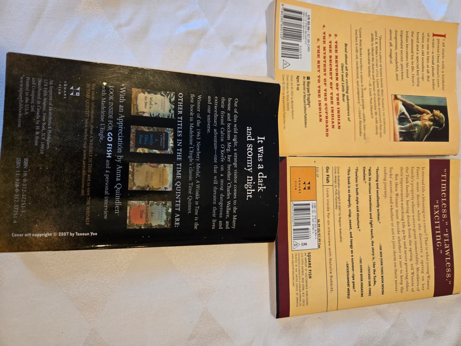 A Wrinkle in Time by Madeleine L’Engle Plus Lot of 2 Additional Books