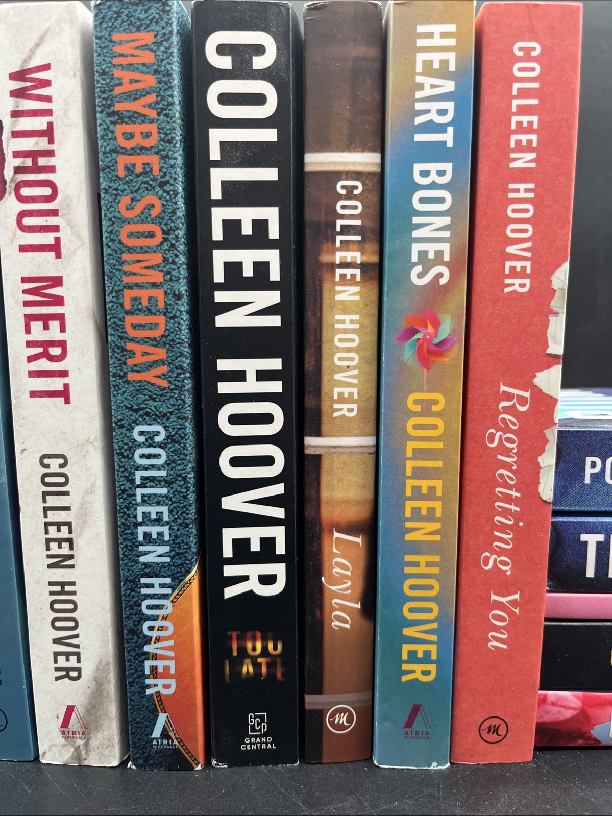Lot of 16 Colleen Hoover Books Trade Paperback Very Good to Like New