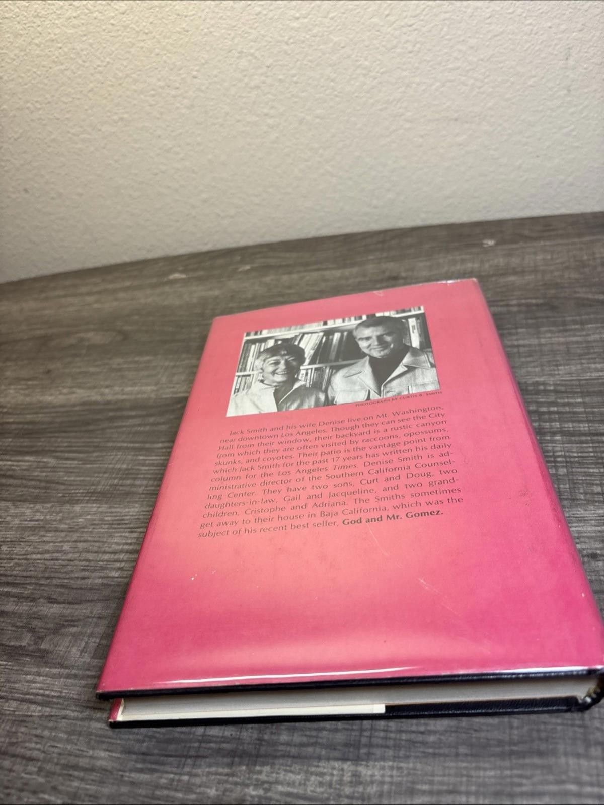 THE BIG ORANGE Jack Smith SIGNED 1976 HCDJ First Printing Ward Ritchie Press
