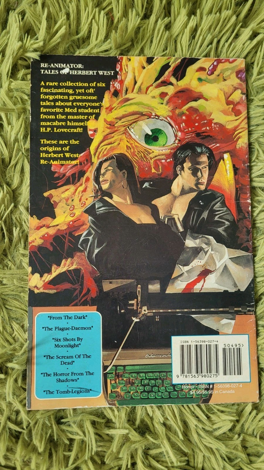 RARE OOP Re-Animator : Tales of Herbert West by Howard Philip Lovecraft Comic