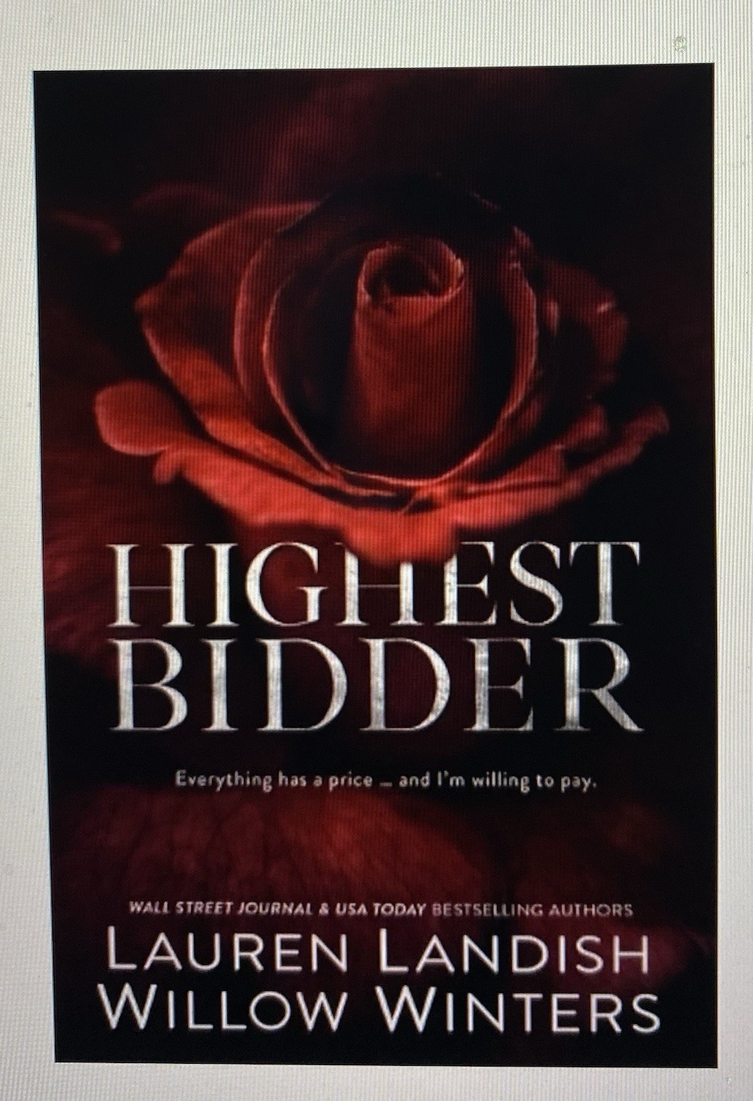 Willow Winters Lauren Landish Highest Bidder Collection (Paperback)