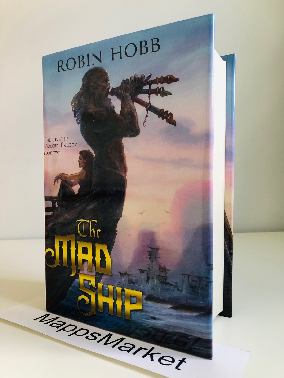 SIGNED The Mad Ship (Liveship Traders #2) by Robin Hobb SUBTERRANEAN PRESS
