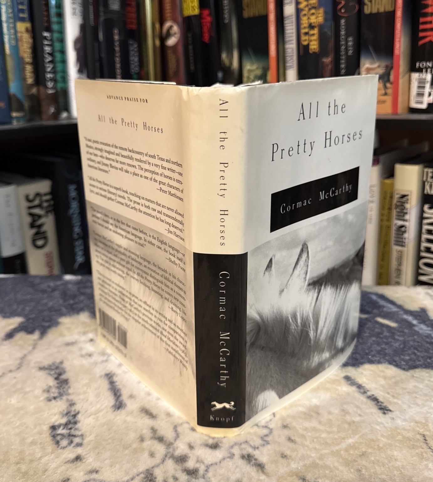 All the Pretty Horses – Cormac Mccarthy (Hardcover) First Edition/1st Print, VG