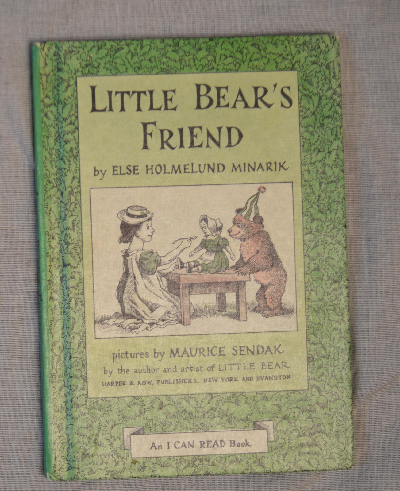 Little Bears Friend Harper and Row Maurice Sendak Else Helmelud Minarik 1960 VTG
