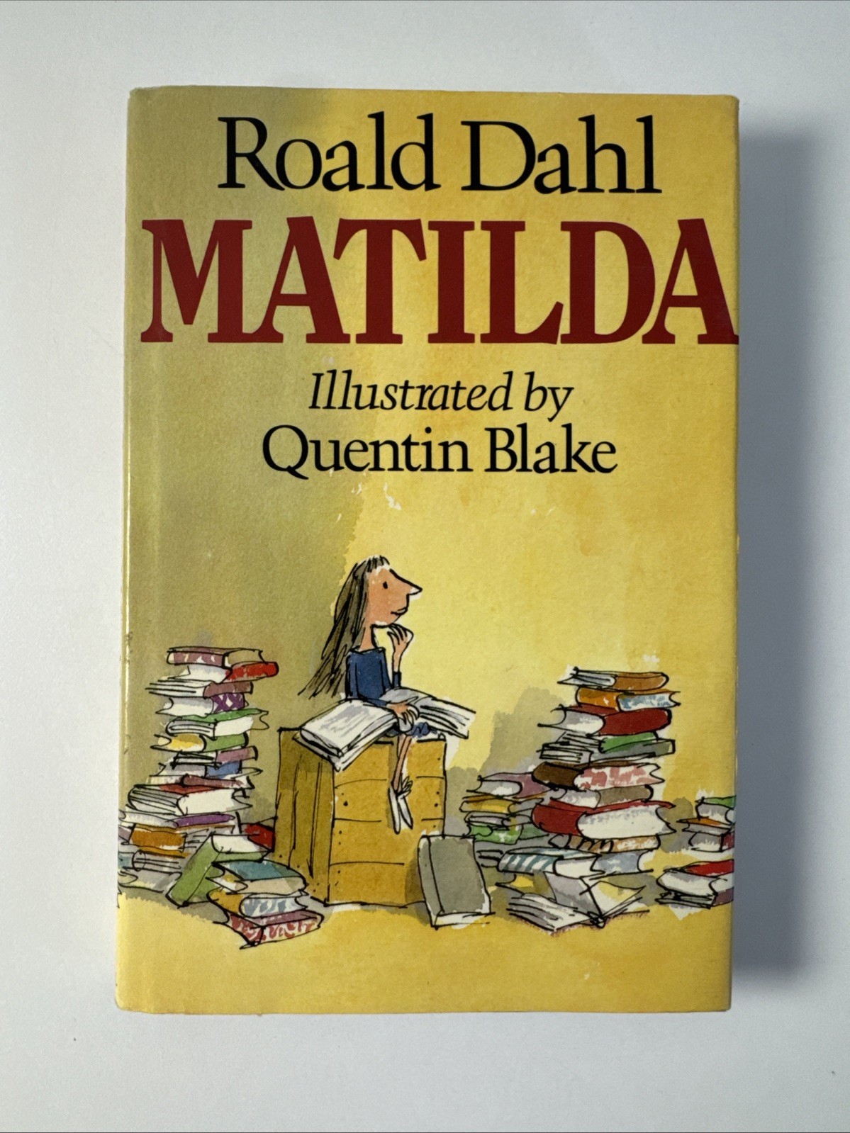 Matilda by Ronald Dahl — Hardcover, DJ — 1st Edition, 3rd Print — 1988 Viking