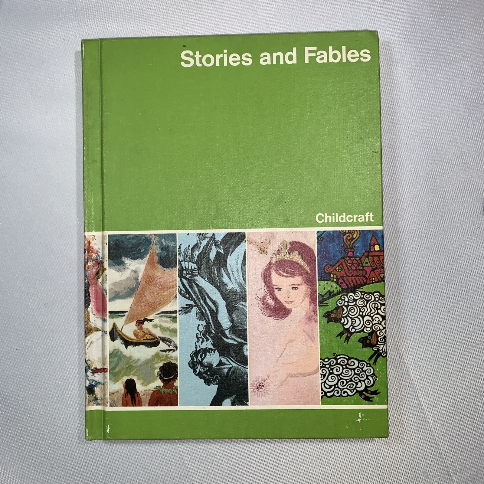 Childcraft Vol 2 Stories Fables Book VTG The How & Why Library 1970’s Hardback