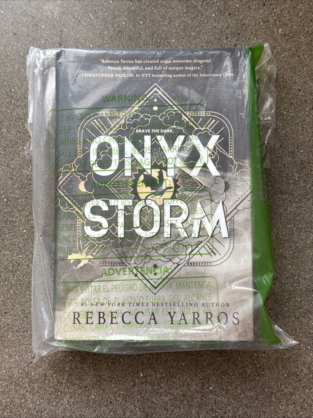 Onyx Storm (Deluxe Limited Edition) by Rebecca Yarros (2025, Hardcover)