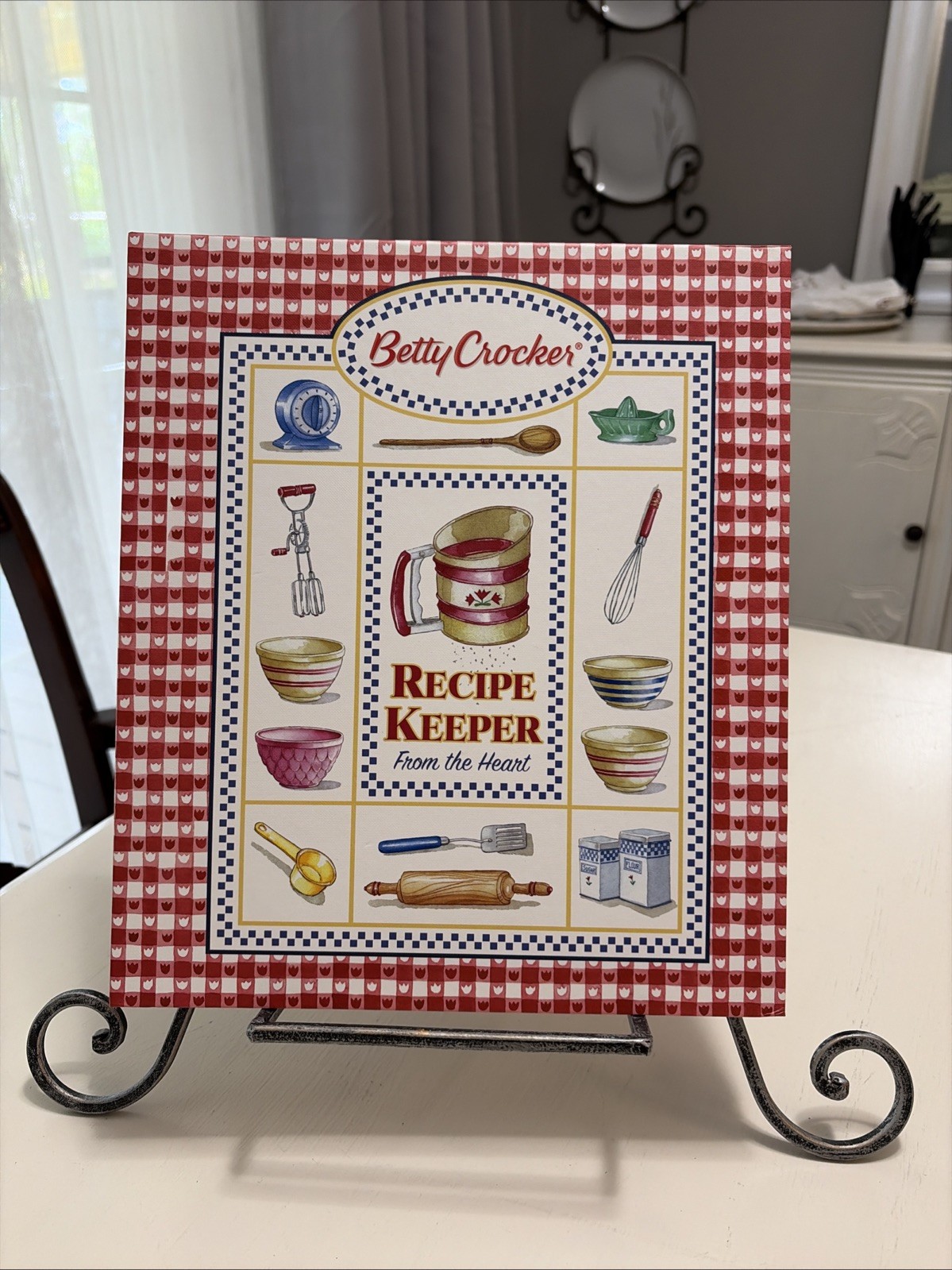 Betty Crocker Recipe Keeper From the Heart Deluxe Recipe Binder New