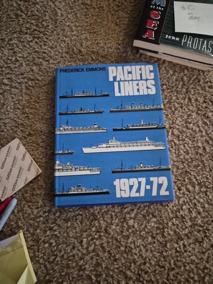 Pacific liners, 1927-72 by Frederick E Emmons