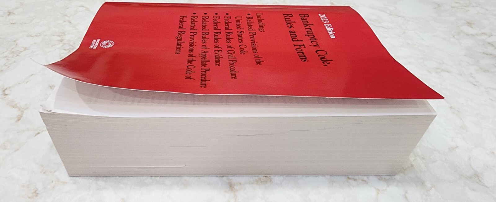 2023 Edition Bankruptcy Code, Rules And Forms – Thomson Reuters – Paperback