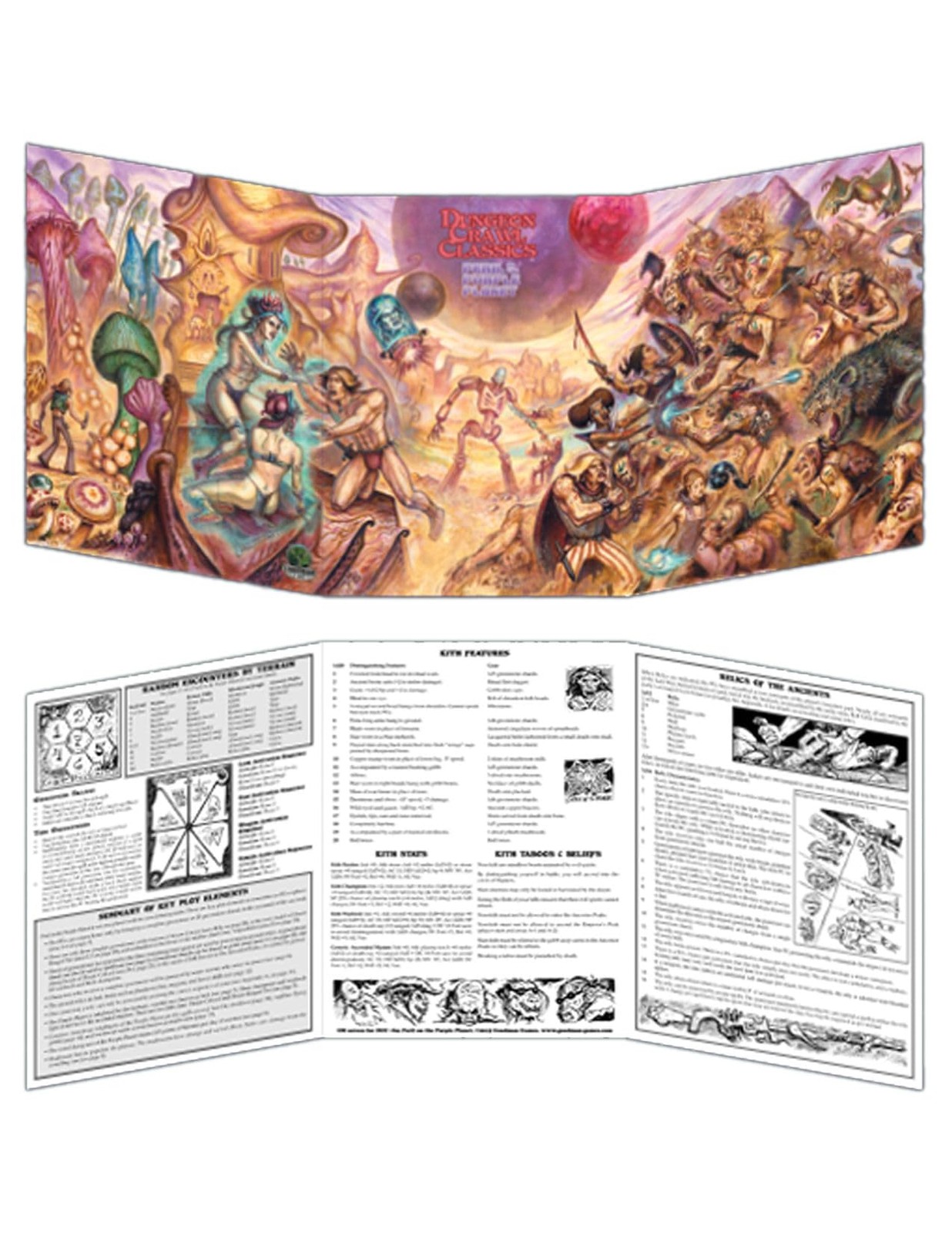 Purple Planet Judge’s Screen – Thick Cardboard