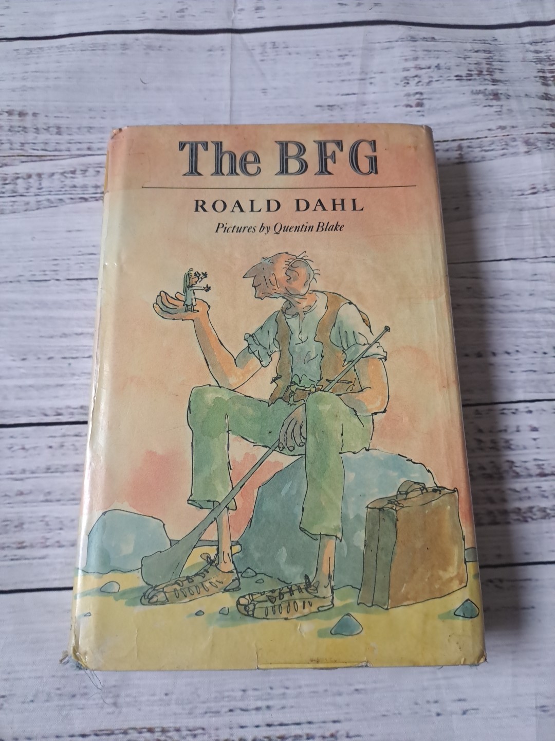 The BFG (by Roald Dahl) (1st American Edition, 1982) (Hardcover) 2nd Printing