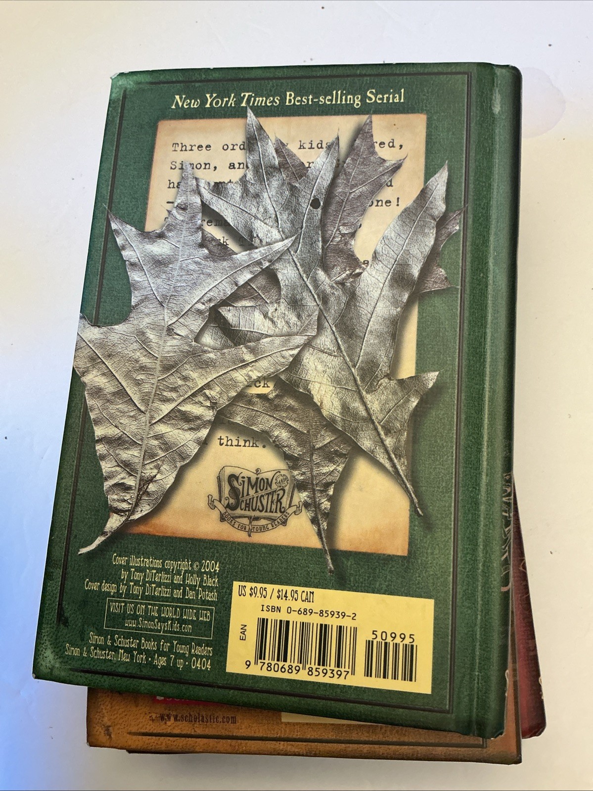 The Spiderwick Chronicles Series All 4 Books in Hardcover Box Lot Set