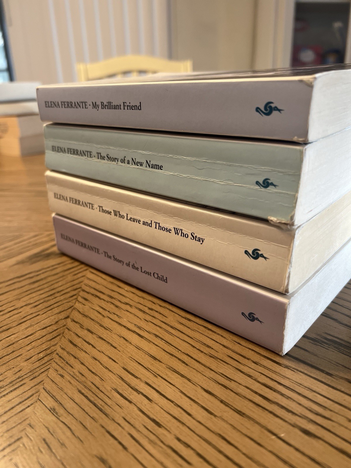 Neapolitan Novels 1-4 FULL SET, by Elena Ferrante Europa Editions