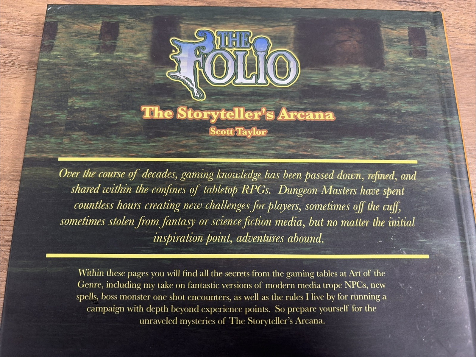 The Folio – The Storyteller’s Arcana – Art of the Genre RPG