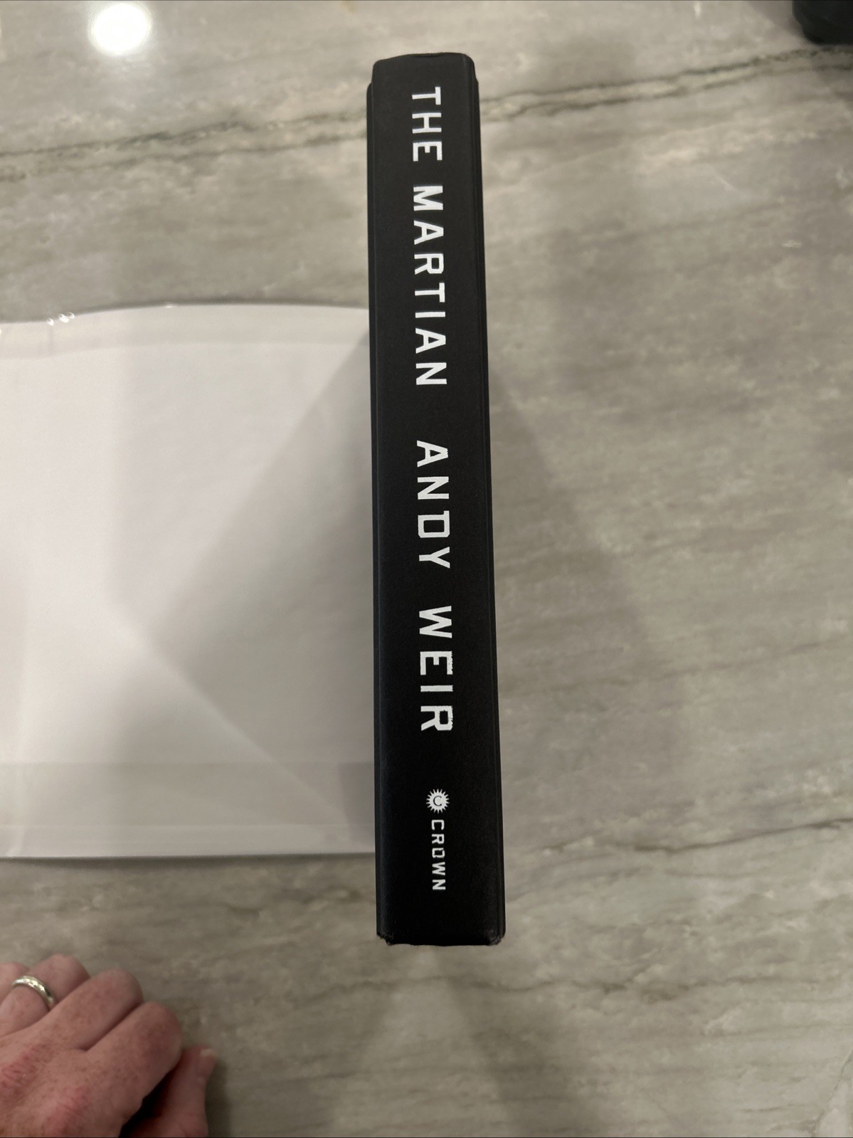 The Martian by Andy Weir (2014, Hardcover) First Edition/Late Print, VG, HC w/DJ