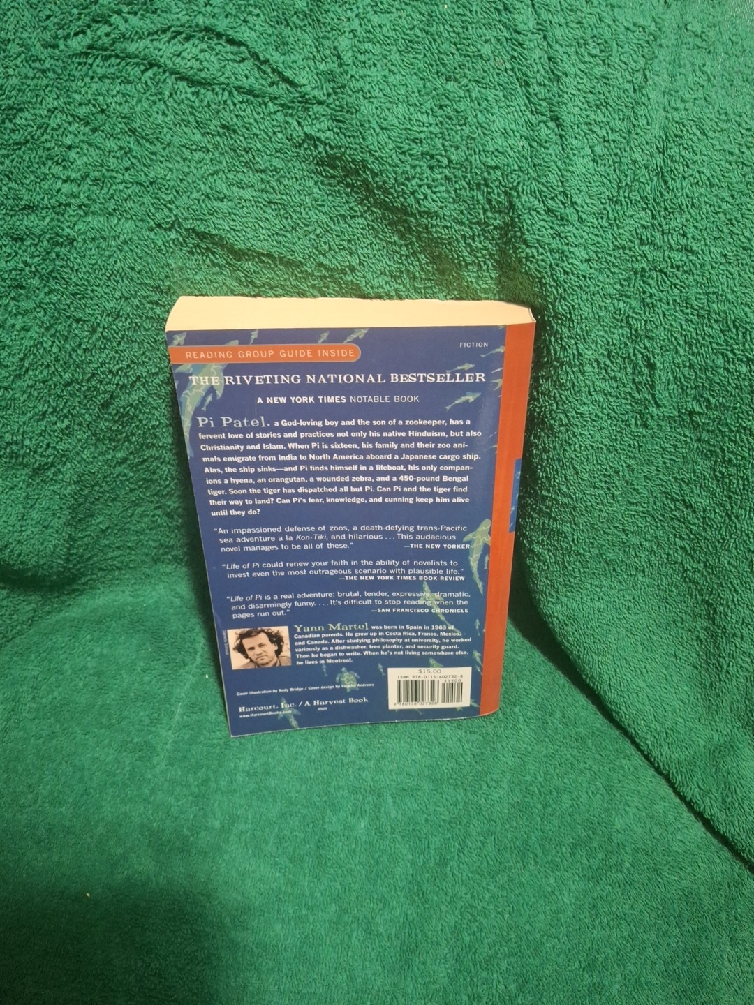 Life of Pi : A Novel by Yann Martel (2003, Trade Paperback)