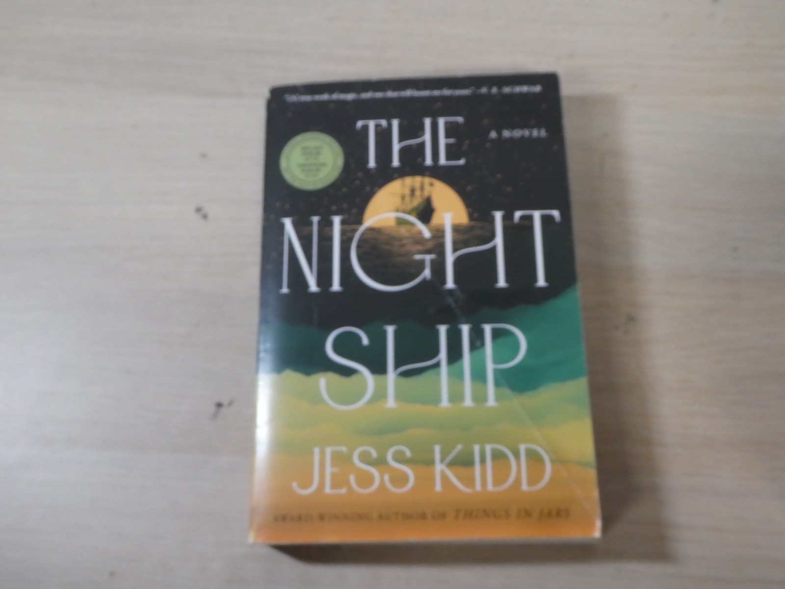 The Night Ship Jess Kidd Paperback ARC Advanced Reading Copy