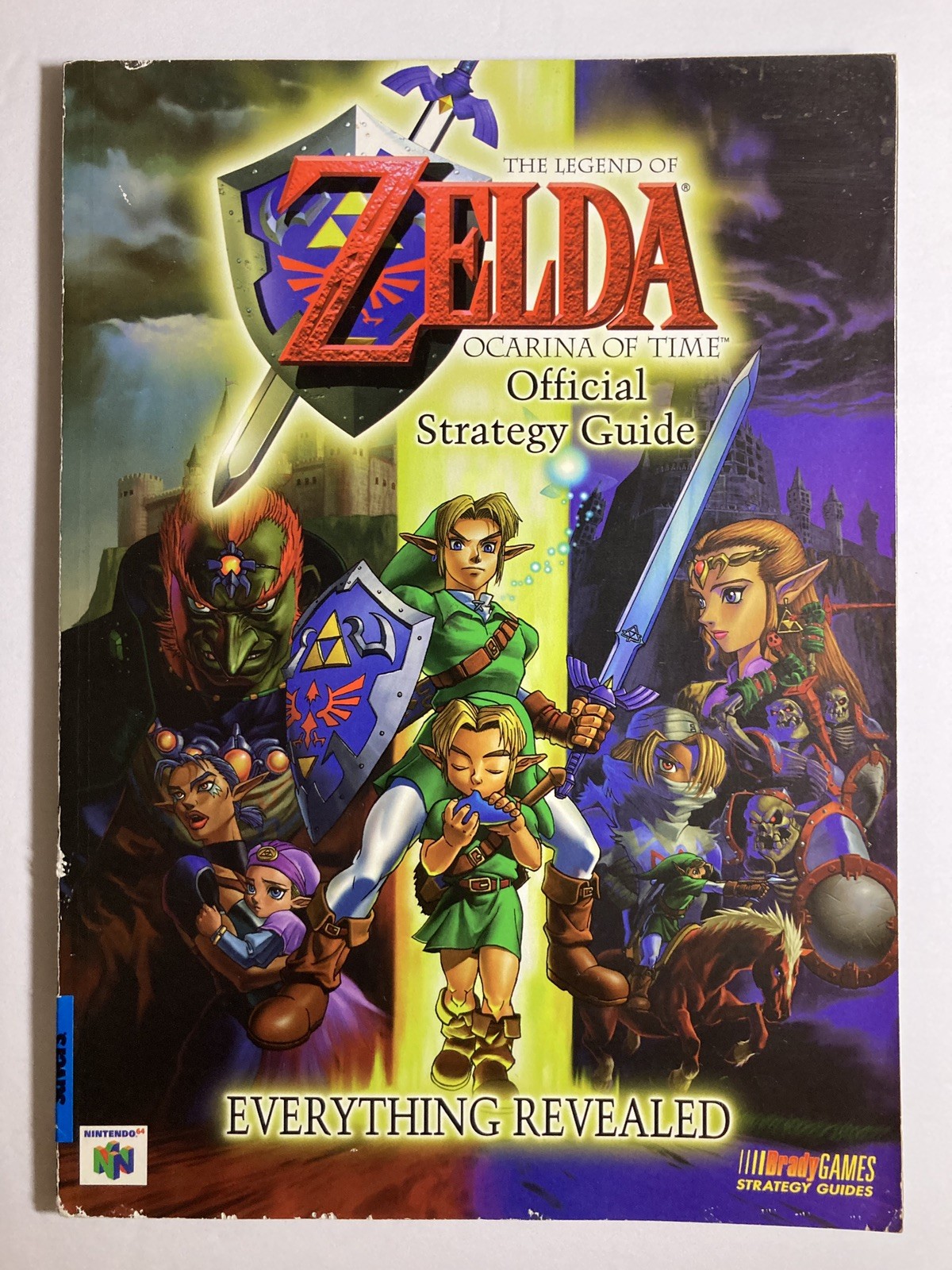 The Legend of Zelda Ocarina of Time Official Strategy Guide N64 BradyGames