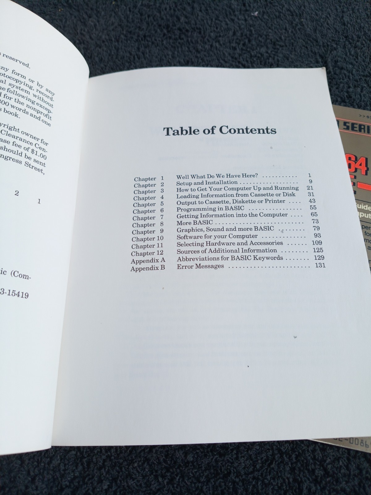 Lot 2 Vintage Commodore 64 Books: User’s Guide + How to Use the Computer VG