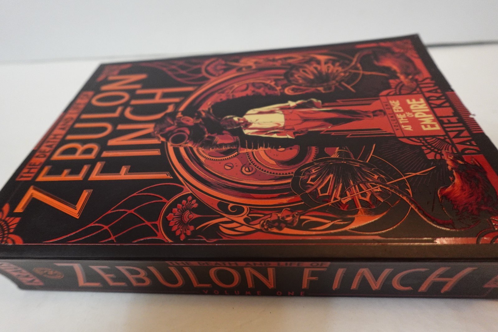 The Death and Life of Zebulon Finch (Daniel Kraus) large paperback book
