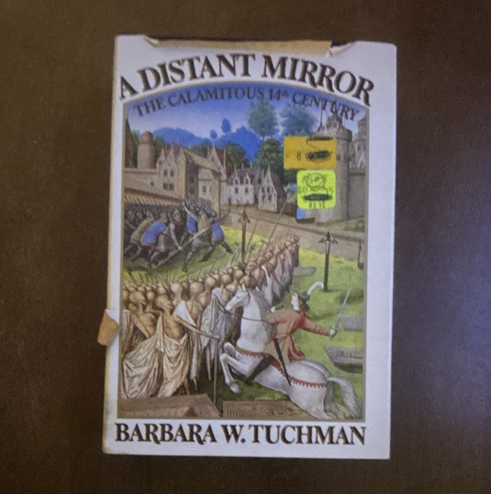 A Distant Mirror by Barbara W. Tuchman (hardcover, English, History, 14th C)