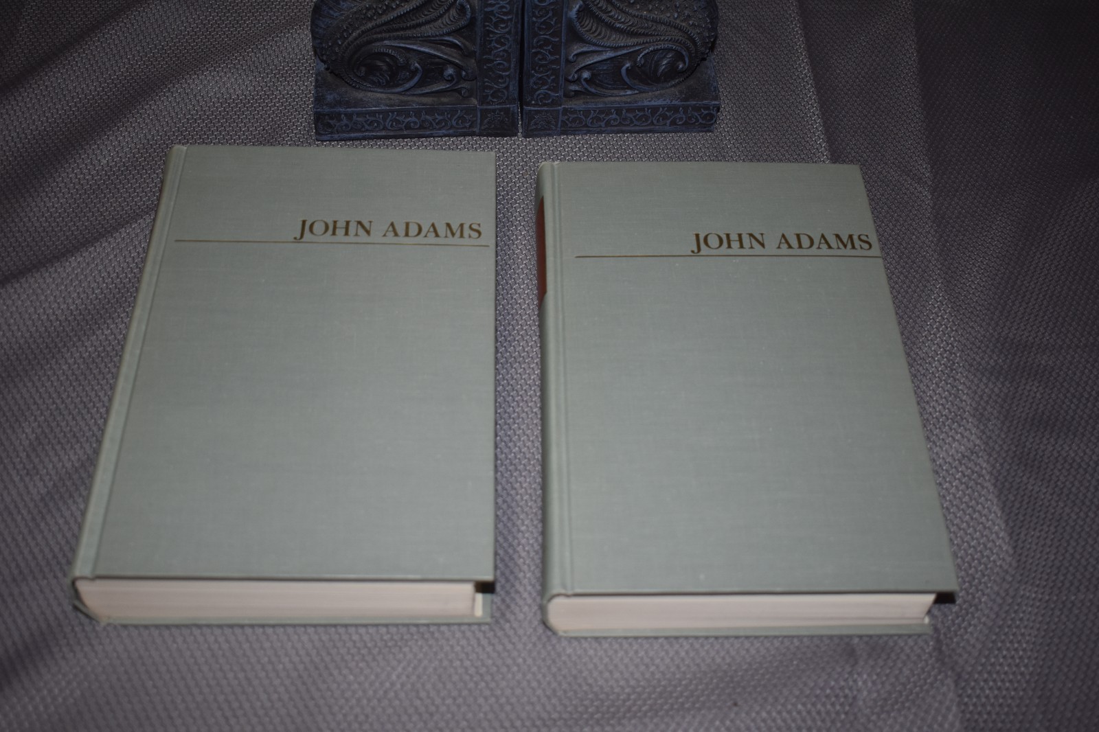 John Adams Vol 1-2 series/set by Page Smith (1962, Doubleday, hardcover set)