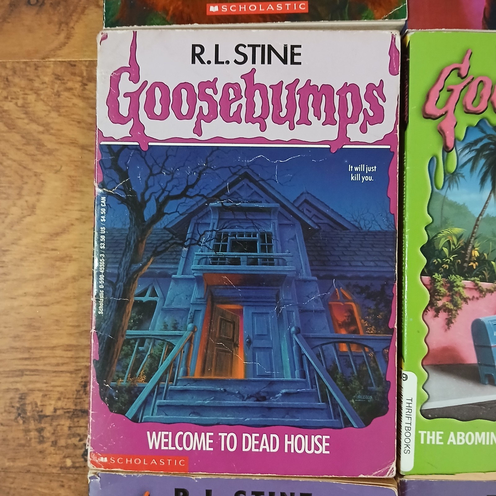 90s/2000’s Lot of 14 Scholastic (4) 1st Printing Goosebumps Books RL Stine
