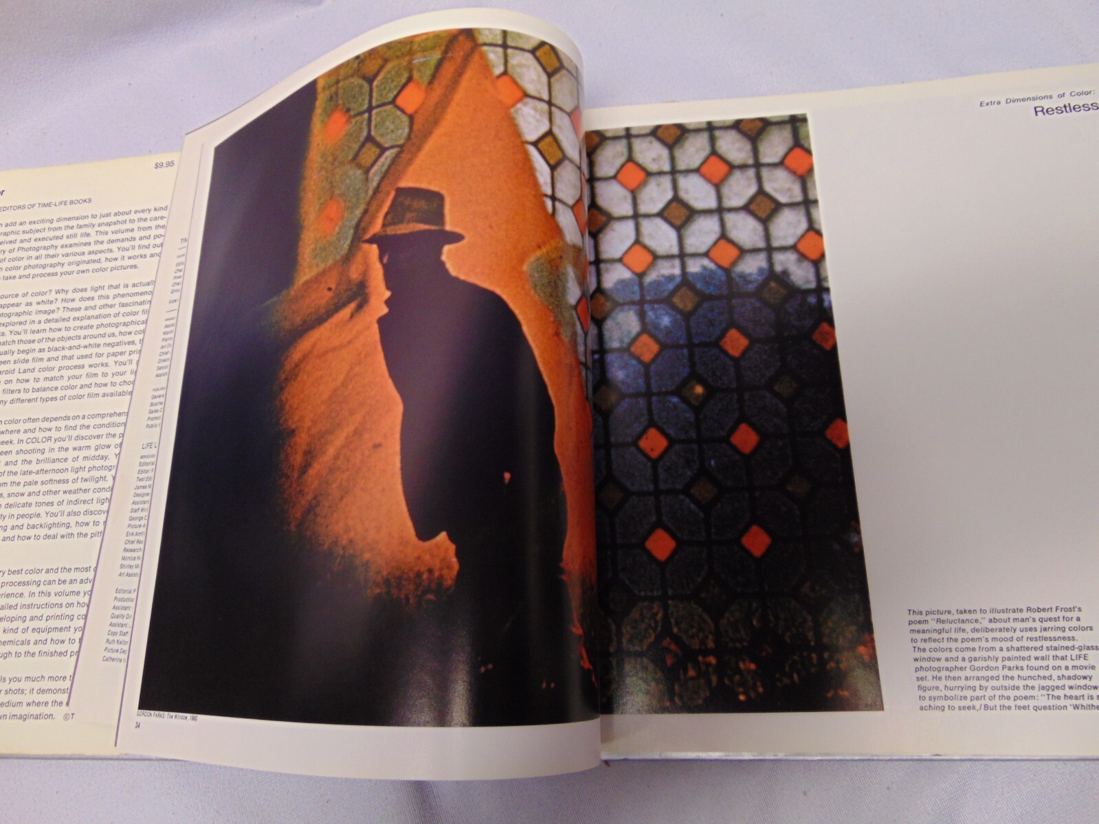 1970 hardcover Life book “Color” Library of Photography dust jacket 240 pages