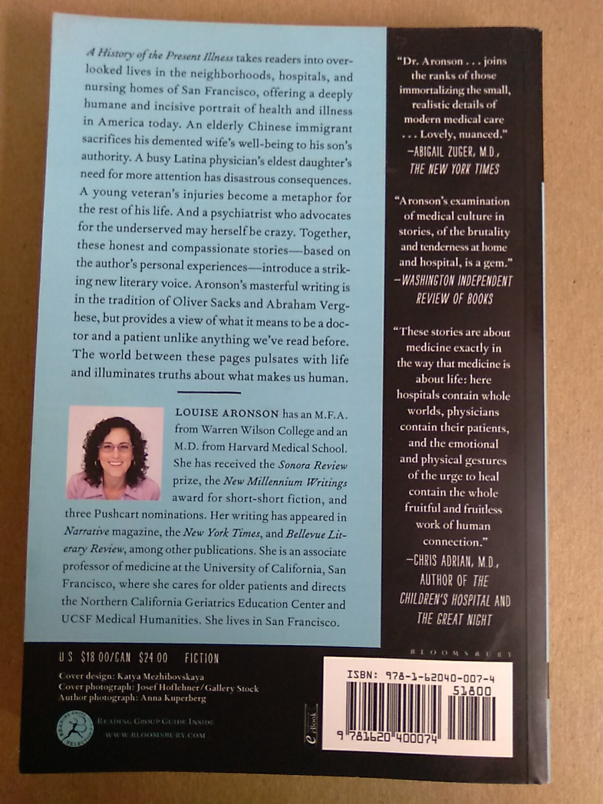 A History of the Present Illness : Stories by Louise Aronson (2014, Trade…