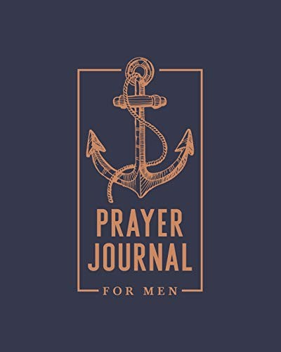 PRAYER JOURNAL FOR MEN: 8″X10″ (20CM X 25.4CM) By Inspired To Grace *BRAND NEW*