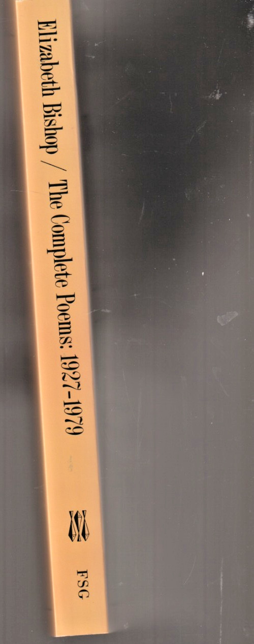 ^THE COMPLETE POEMS, 1927 – 1979 by Elizabeth Bishop, 1984, new