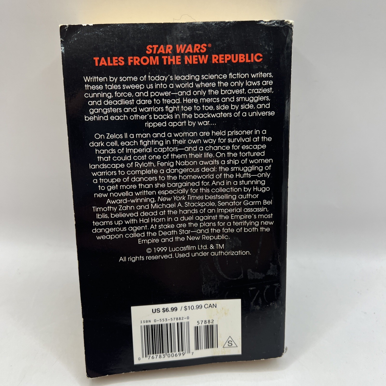 10 Star Wars Paperback Book Lot Various Titles, Legends, vintage