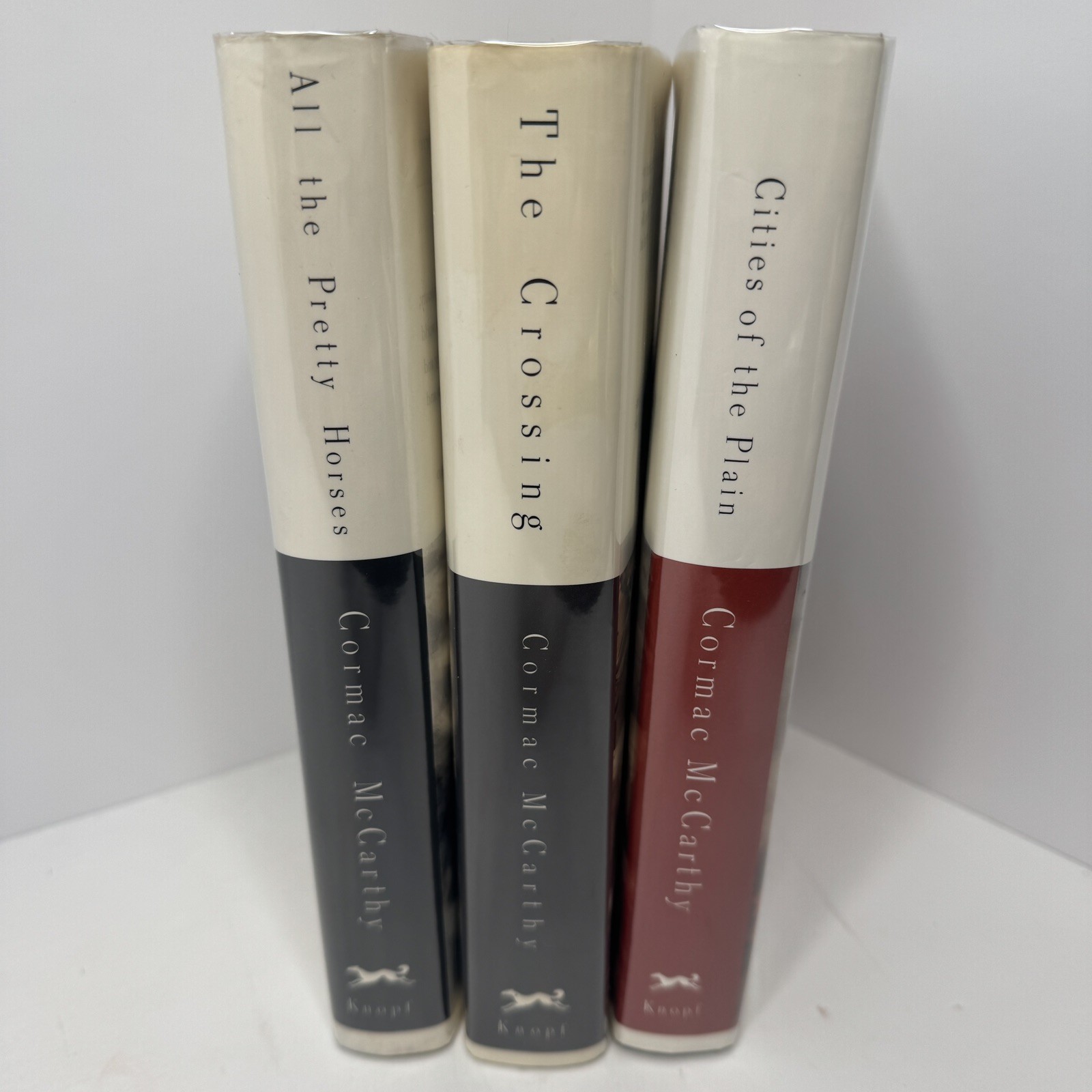 TRUE FIRST PRINTINGS! Border Trilogy by Cormac McCarthy. pretty horses, crossing