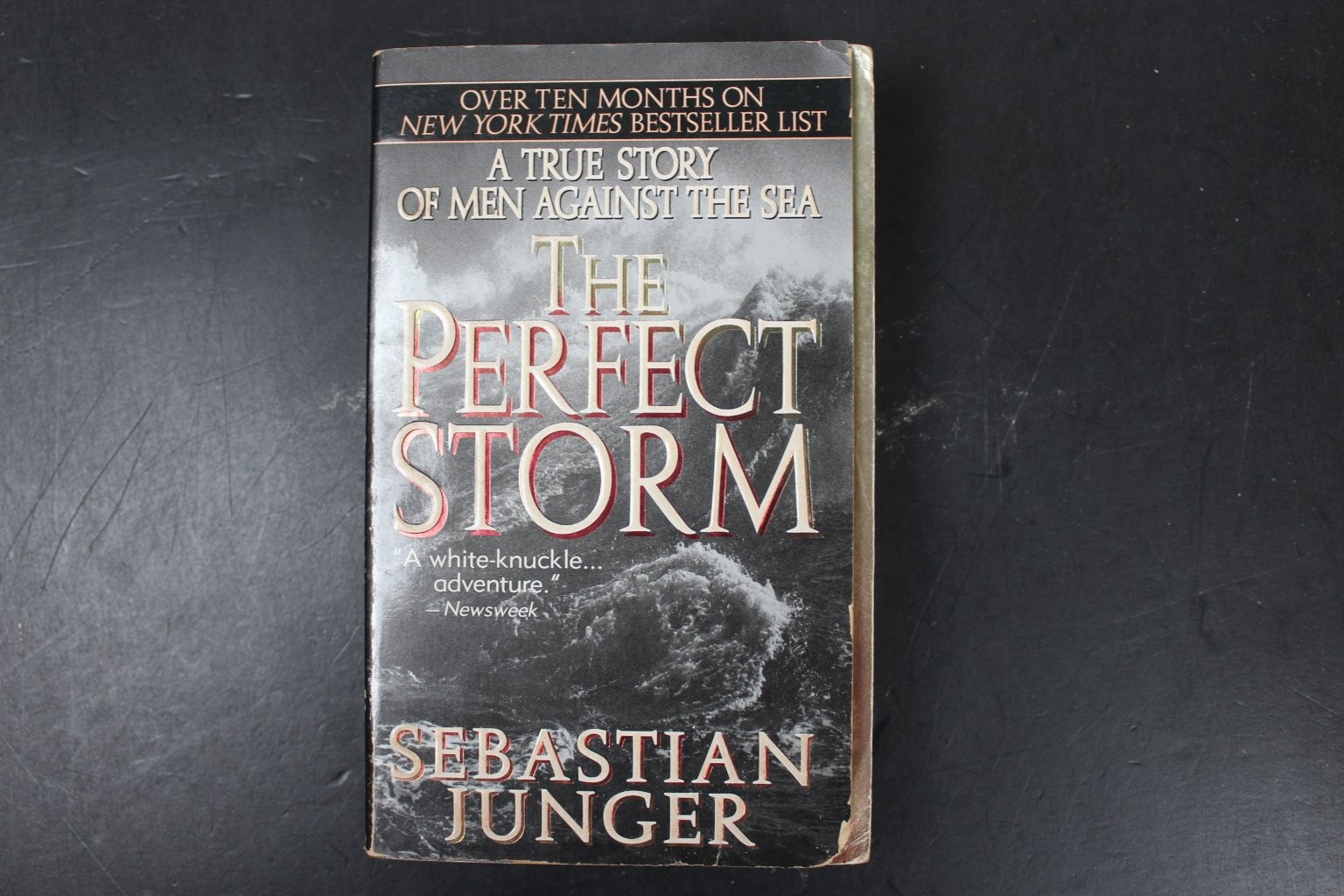 The Perfect Storm Sebastian Junger 1998 True Story Men Against Sea PB