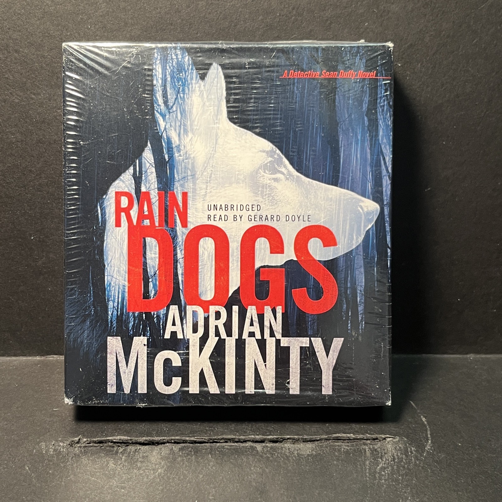 ADRIAN MCKINTY — RAIN DOGS (2016) Sealed 9xCD Audiobook Sean Duffy BLACKSTONE