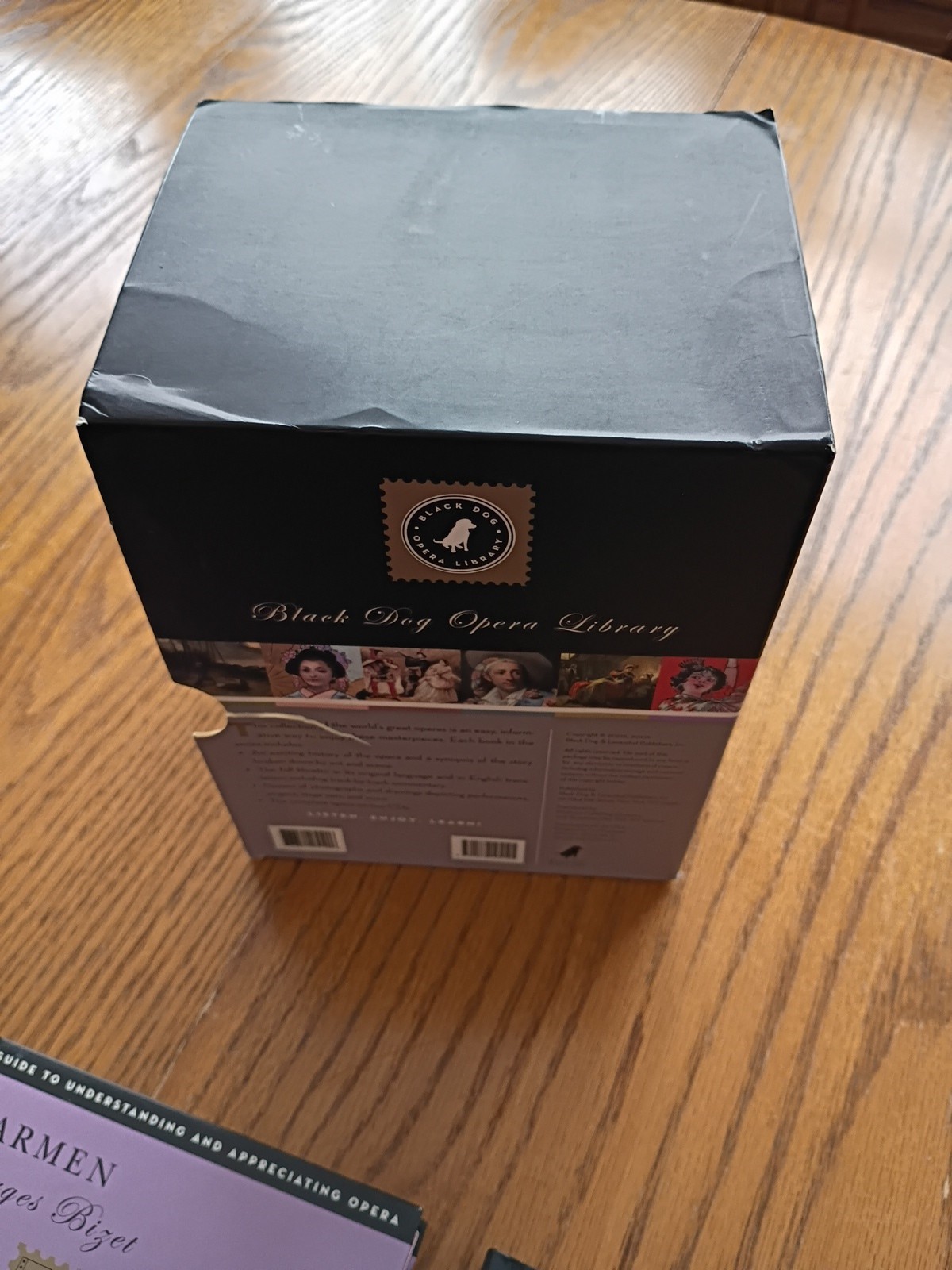 Black Dog Opera Library 6 Hardcover Books W/12 CDs In Cardboard Sleeve