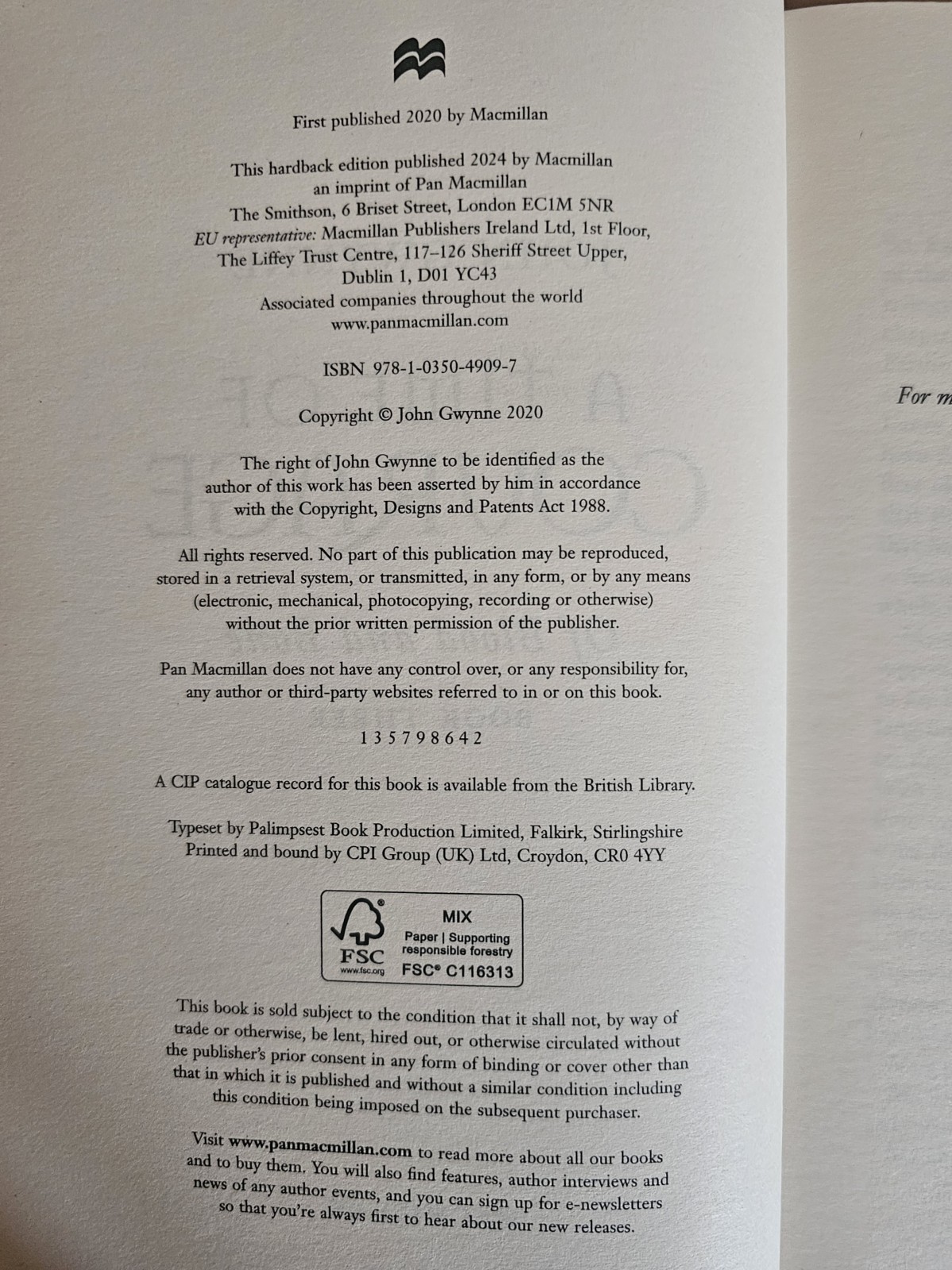 Broken Binding Of Blood And Bone Trilogy John Gwynne Signed Numbered Ltd