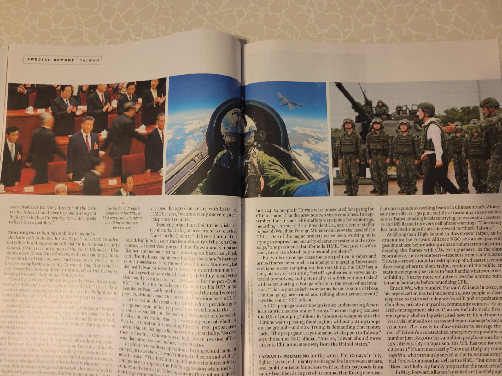 TIME TRUMP’S WORLD Nov 10, ’25 Issue-Gaza Deal-Fight for Taiwan-Putin Power Play