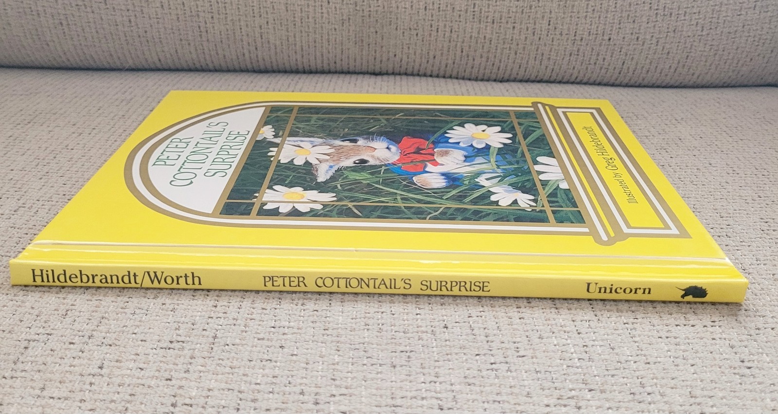 Peter Cottontail’s Surprise Hardcover 1985 Greg Hildebrandt Illustrated Like New