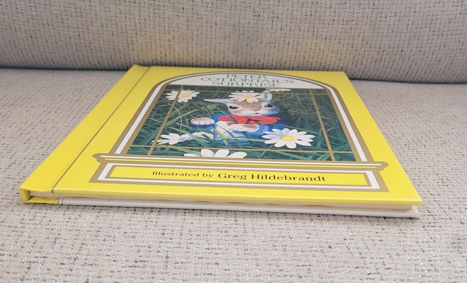 Peter Cottontail’s Surprise Hardcover 1985 Greg Hildebrandt Illustrated Like New