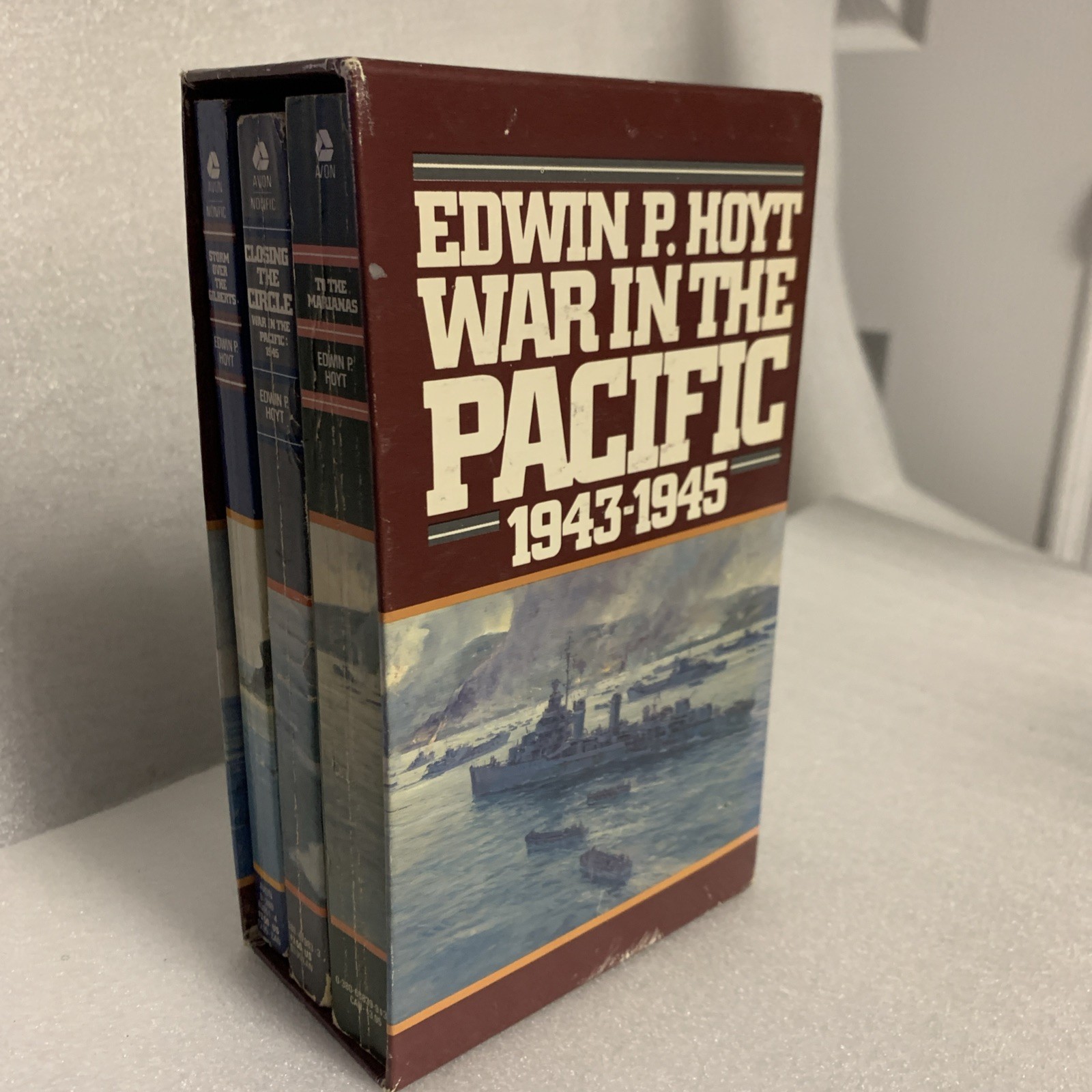 WWII lot of 3 nonfiction paperbacks by Edwin P. Hoyt War In The Pacific 1943-45