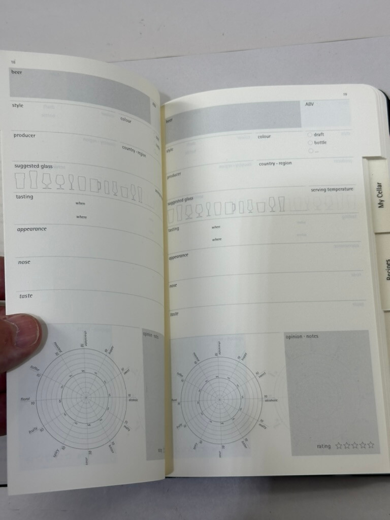 Moleskine Passion Beer Journal Carnet Biere 5″ x 8.25″ 240 pages