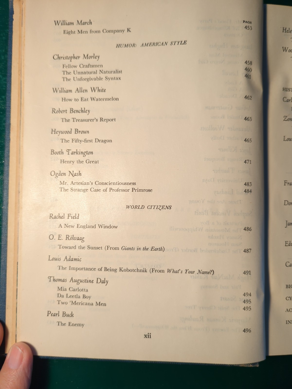 Writers In America The World In Literature Vintage 1949 HC